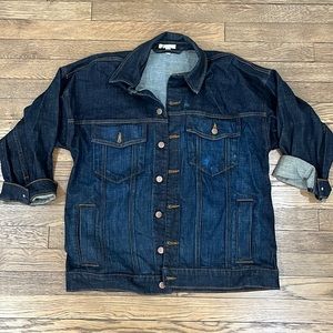 Eileen Fisher denim jacket  (oversized fit)